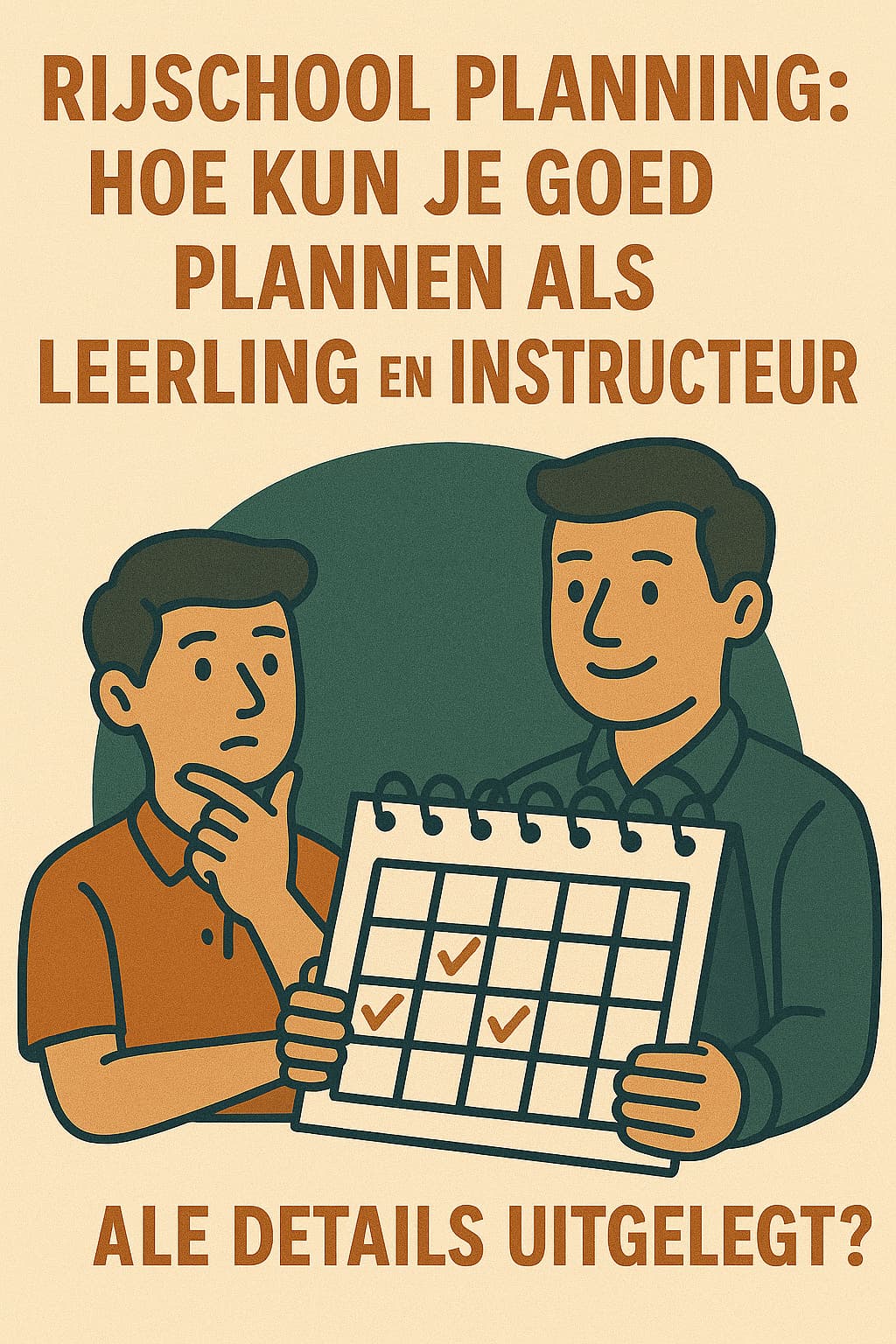 Rijschool planning: hoe kun je goed plannen als leerling en instructeur?